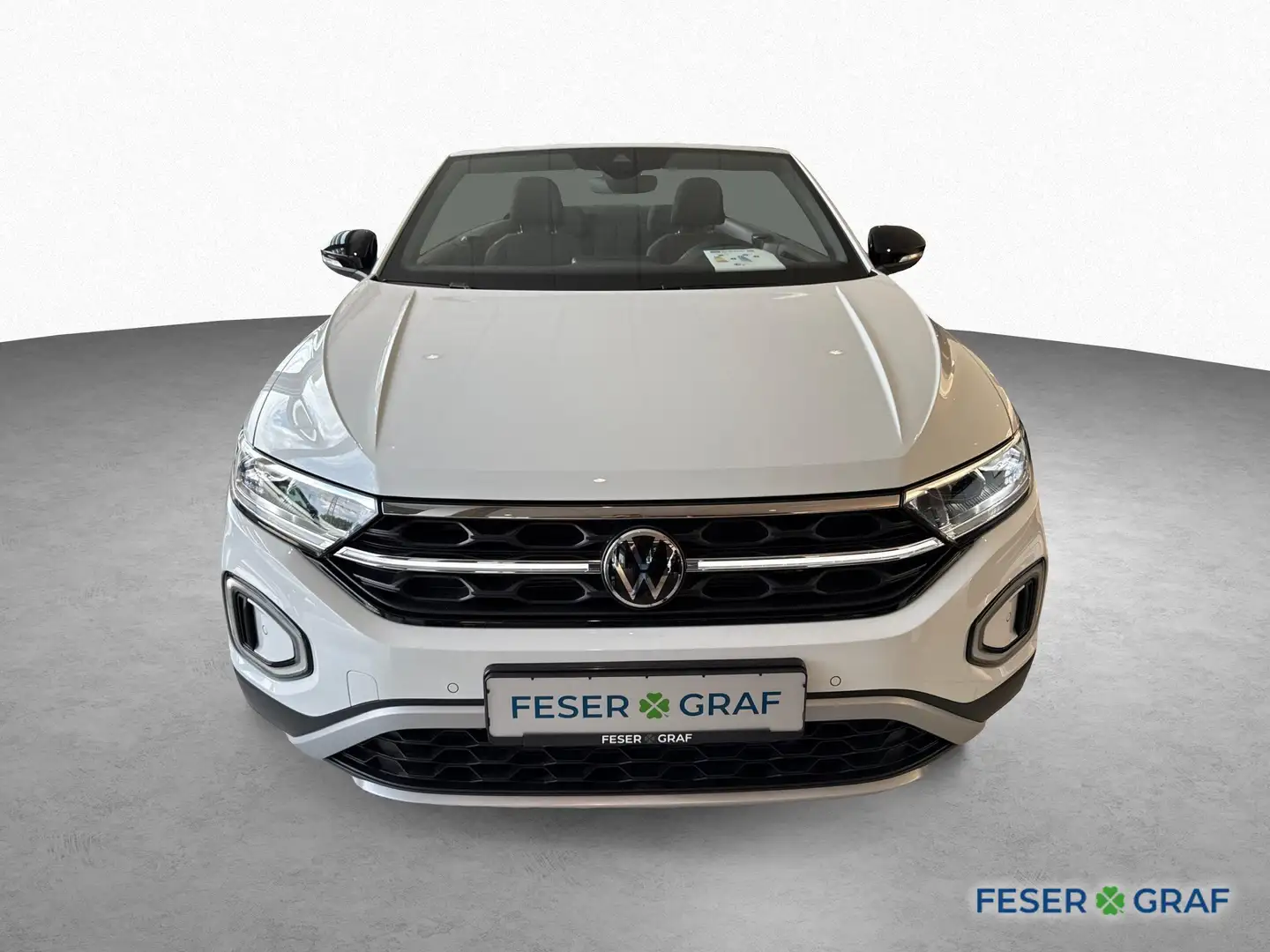 Volkswagen T-Roc Cabrio 1.5 TSI STYLE DSG BLACK NAV MATRIX Weiß - 2