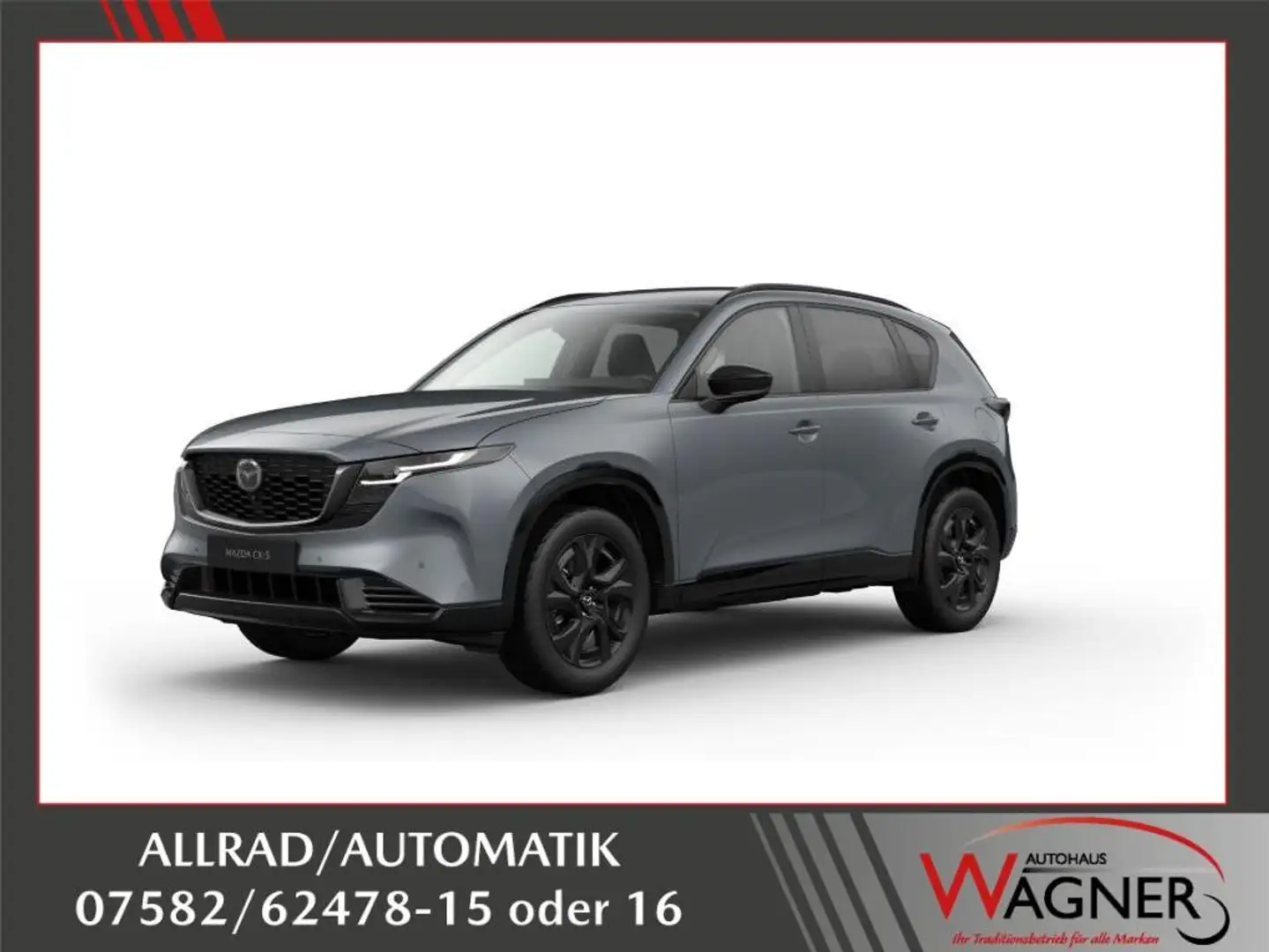 Mazda CX-5 e-Skyactiv G141 MHEV AWD Homura Aut. Grau - 1