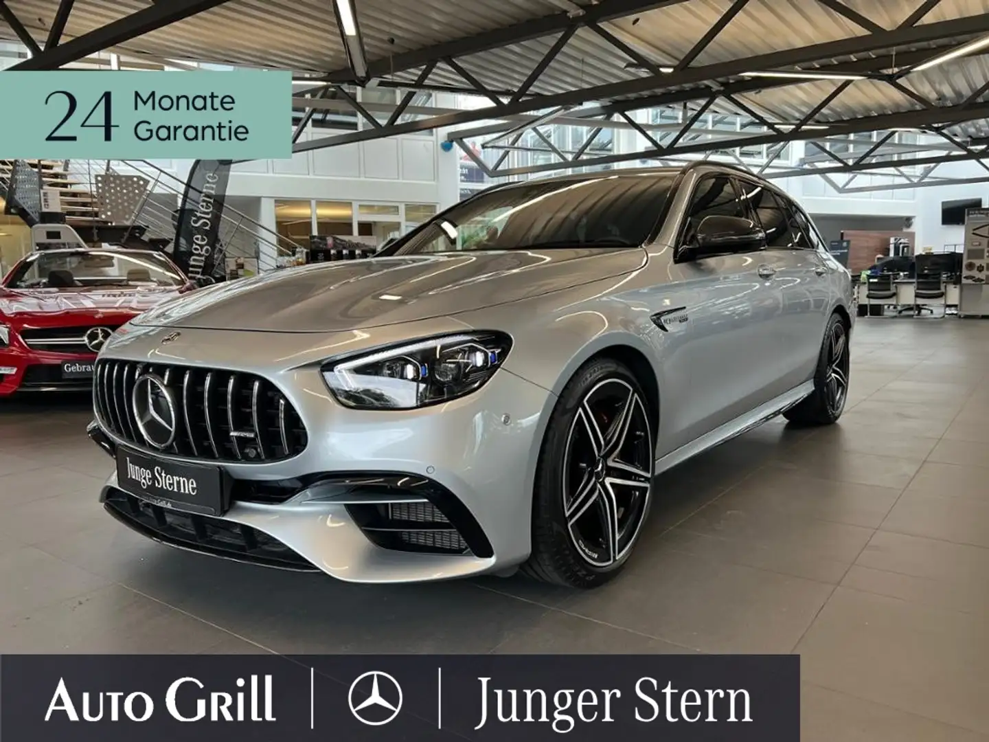 Mercedes-Benz E 63 AMG E 63 T S 4M+ PerfSitz/Abgas Keramik Carbon Burm Plateado - 1