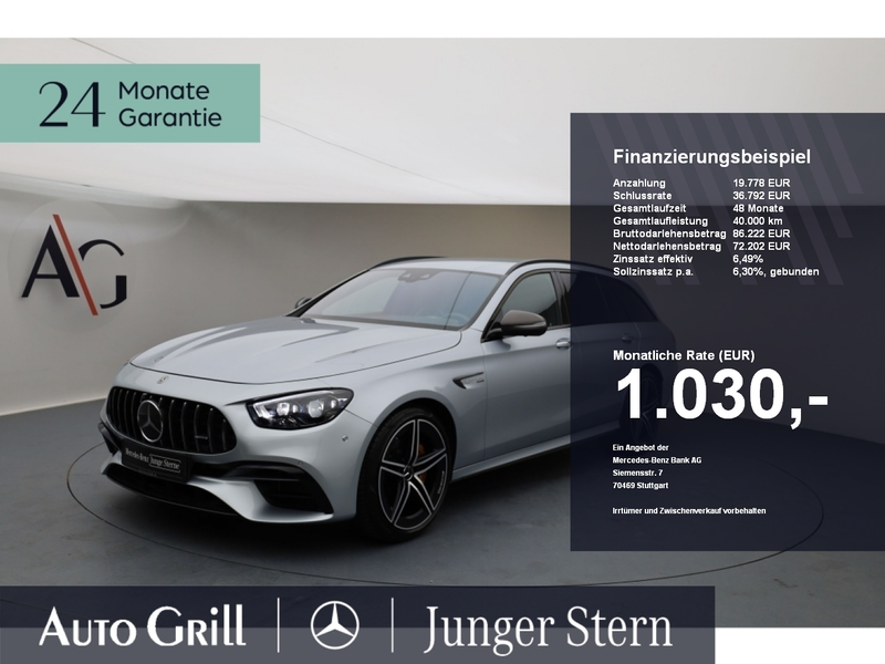 Mercedes-Benz E 63 AMG E 63 T S 4M+ PerfSitz/Abgas Keramik Carbon Burm