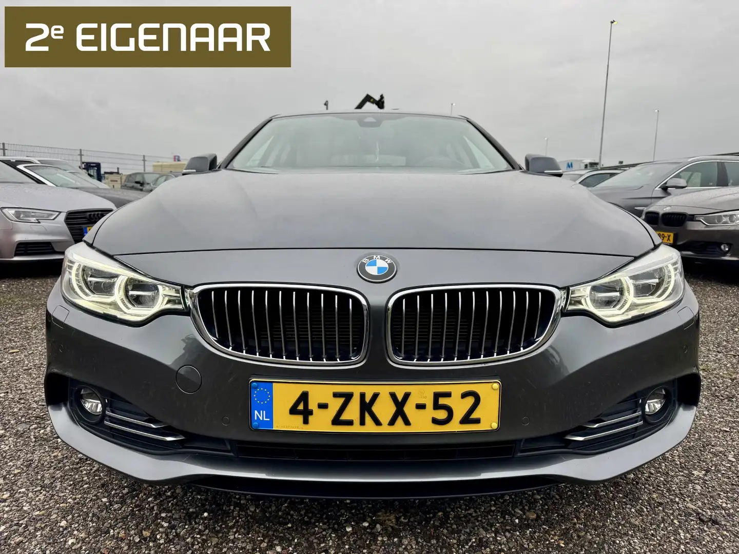 BMW 428 4-serie Gran Coupé 428i High Executive Grijs - 2