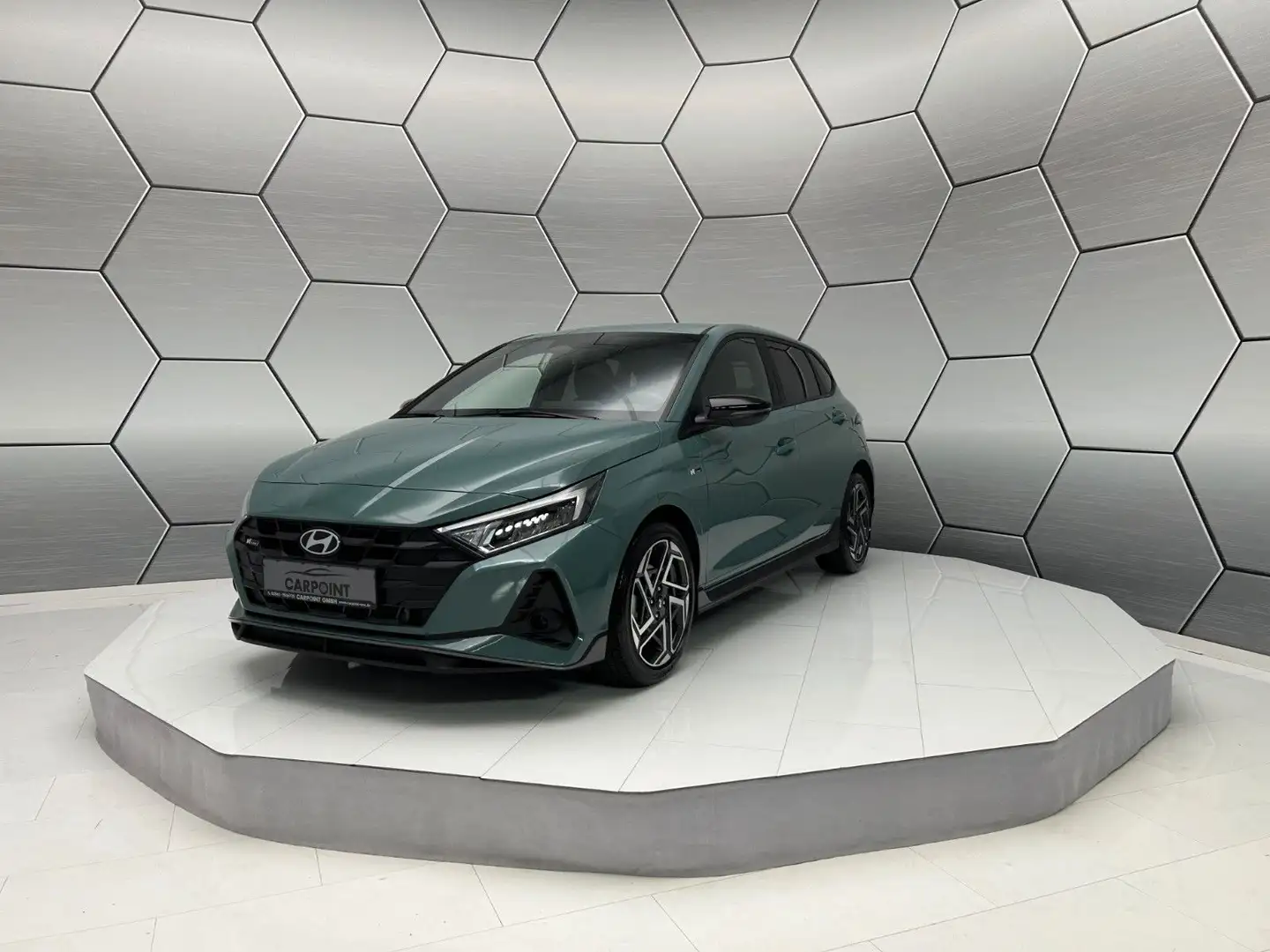 Hyundai i20 N Line 1.0 T-GDI Navi Kamera LED Alufelgen Grün - 1
