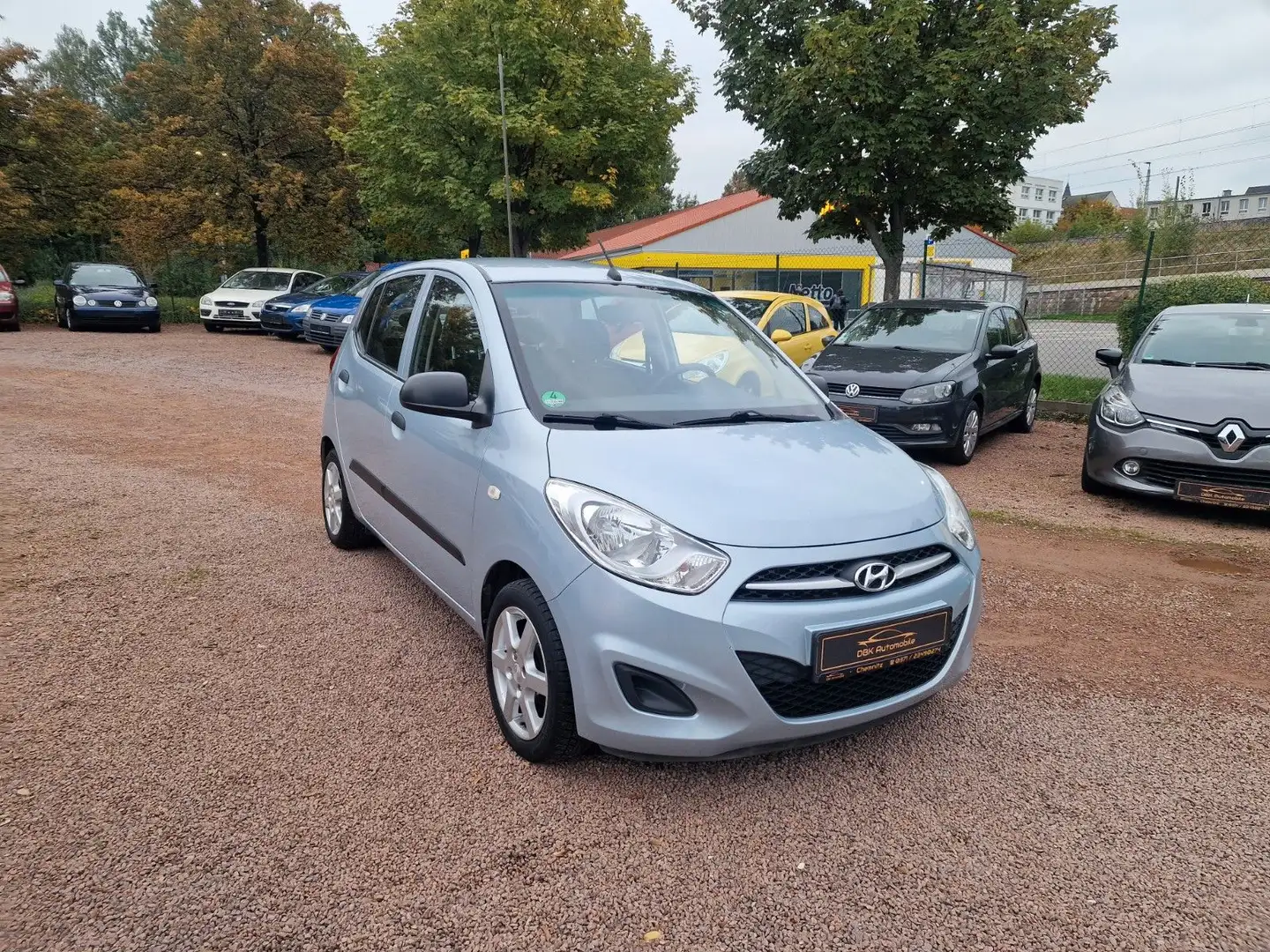 Hyundai i10 *ZahnriemenNEU*80TKM*Klima*8xBereift*Garantie Silber - 1
