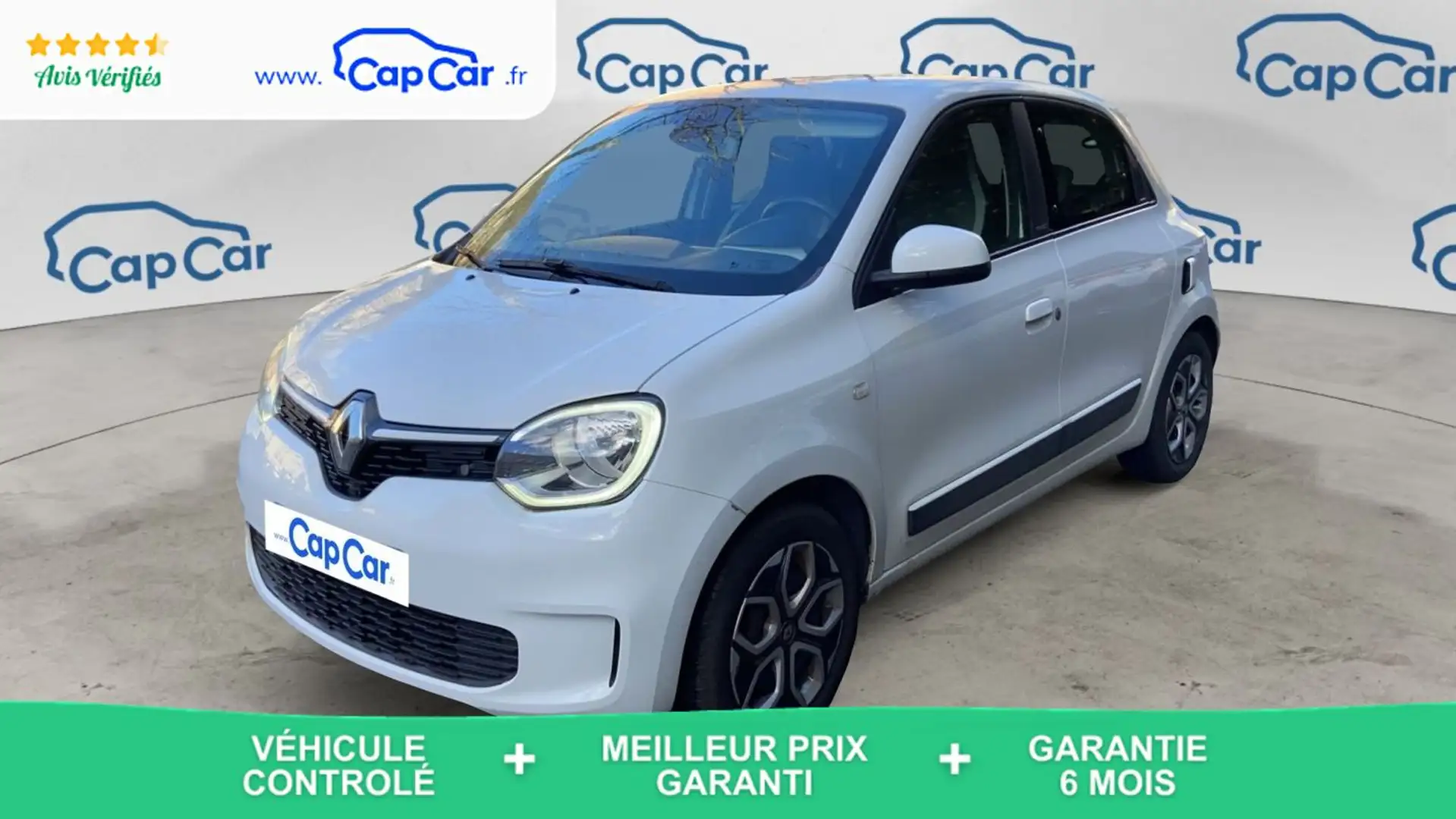 Renault Twingo 1.0 SCe 65 Zen Blanc - 1