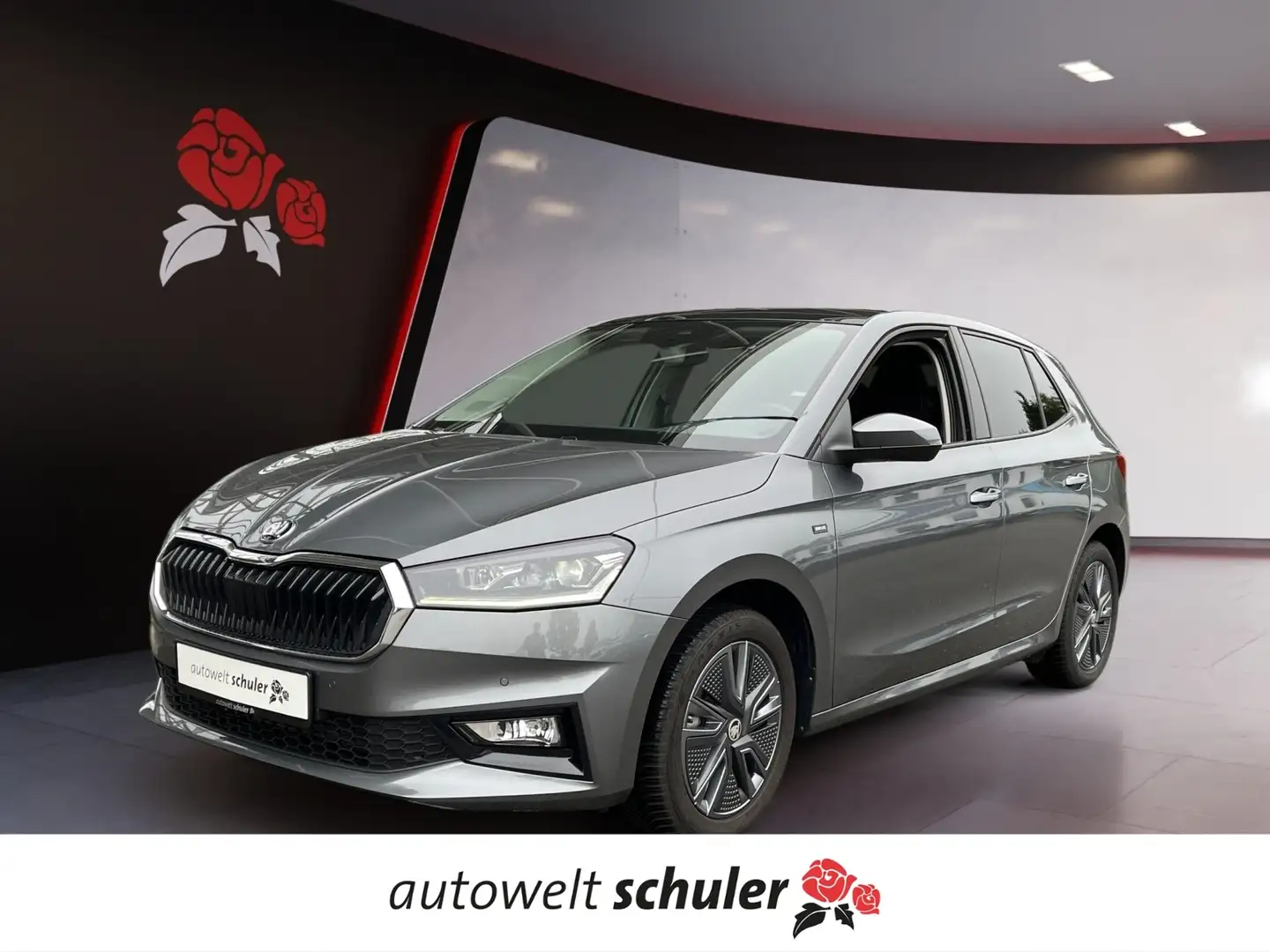 Skoda Fabia 1,0 TSI DSG Drive Navi Pano Grijs - 1