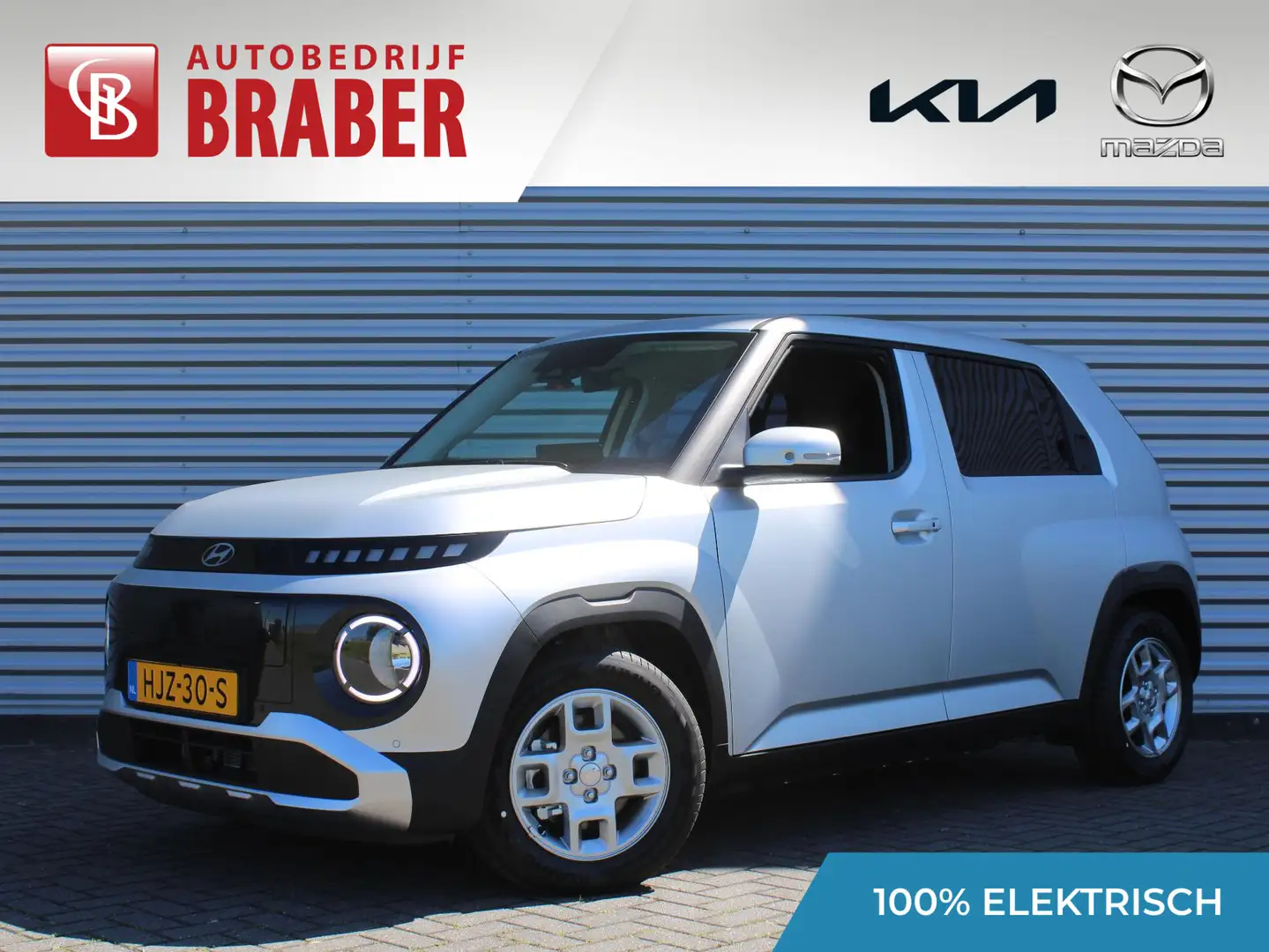 Hyundai Inster Pulse 49 kWh | Winter Pack | Nieuw | BTW Auto | Na Сірий - 1