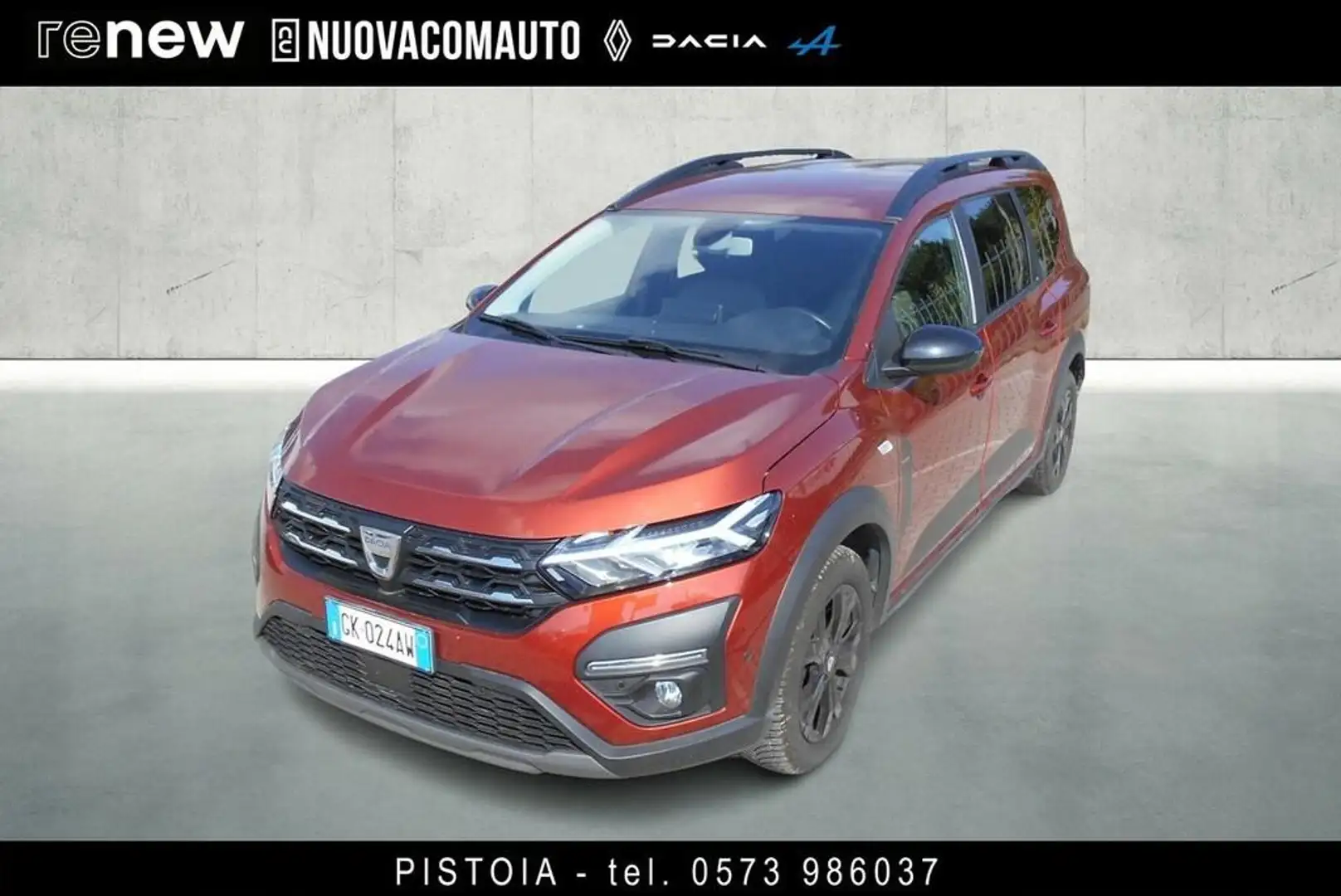 Dacia Jogger 1.0 tce Extreme UP Gpl 100cv 7p.ti Arancione - 1