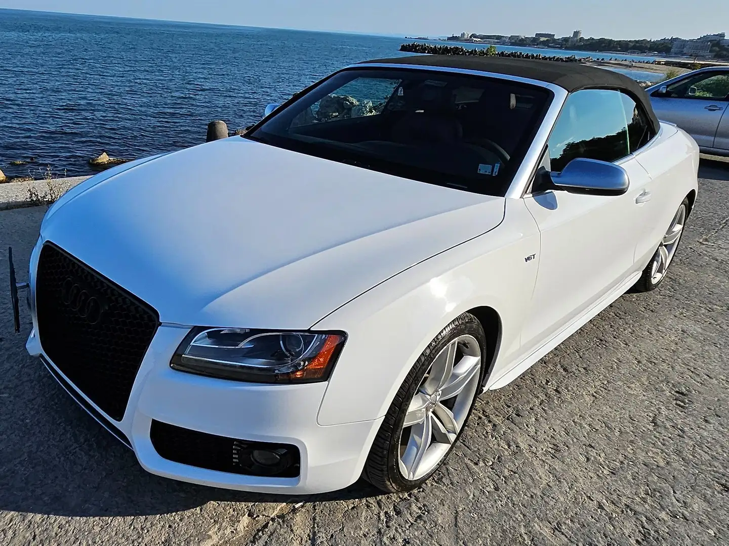 Audi A5 A5 Cabrio 3.2 FSI quattro S tronic Weiß - 1