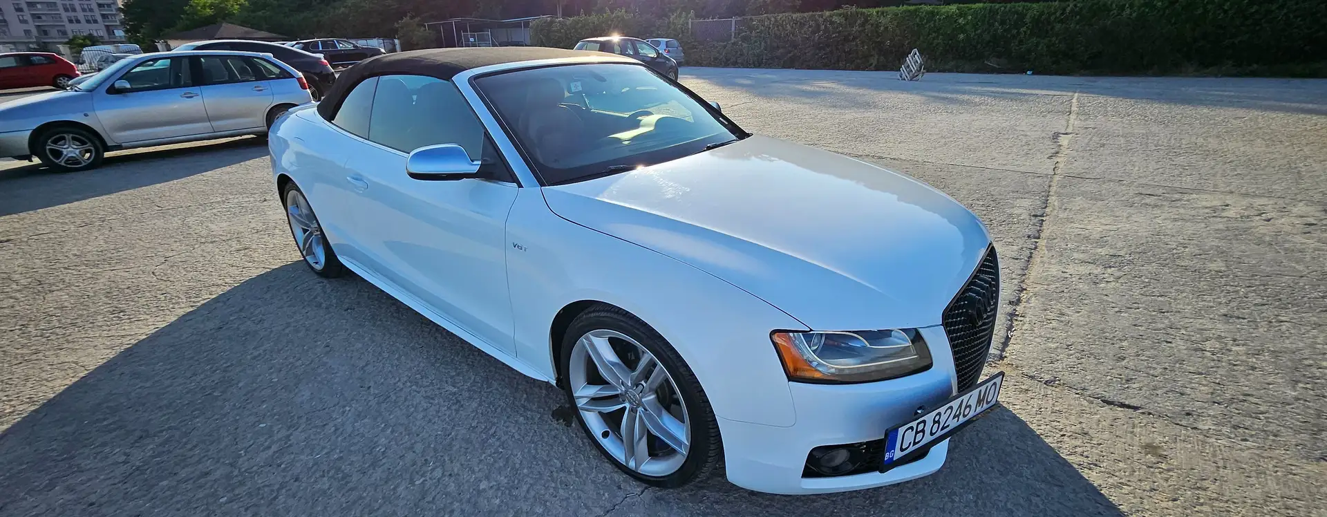 Audi A5 A5 Cabrio 3.2 FSI quattro S tronic Weiß - 2