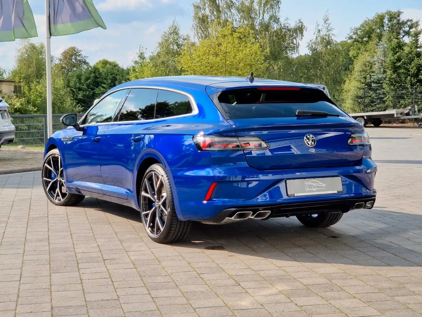 Volkswagen Arteon SB R 4M KESSY/SIDE/HUD/RFK/PLA/DCC/ACC/HK Blau - 2