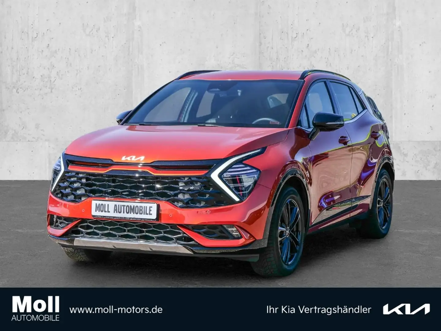Kia Sportage GT-Line 4WD 1.6 T-GDI Mild-Hybrid EU6d Navi Digita Oranje - 1