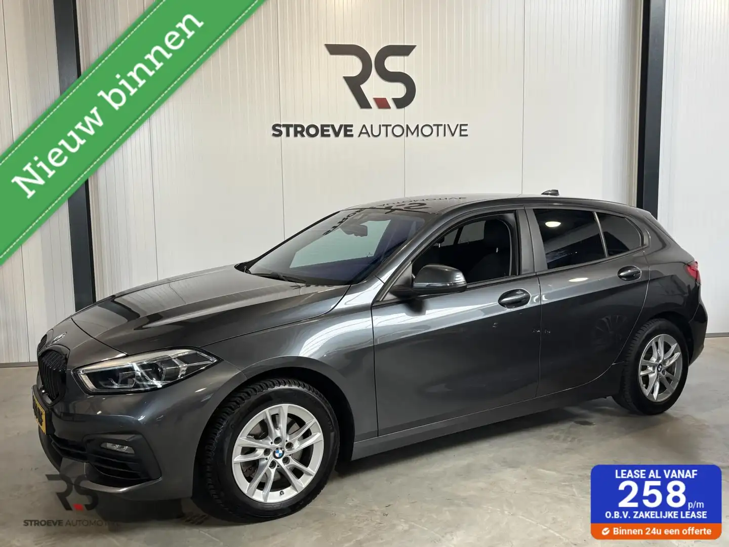 BMW 118 1-Serie 118i Sport Edition | Navi | LED | Cruise | Grijs - 1