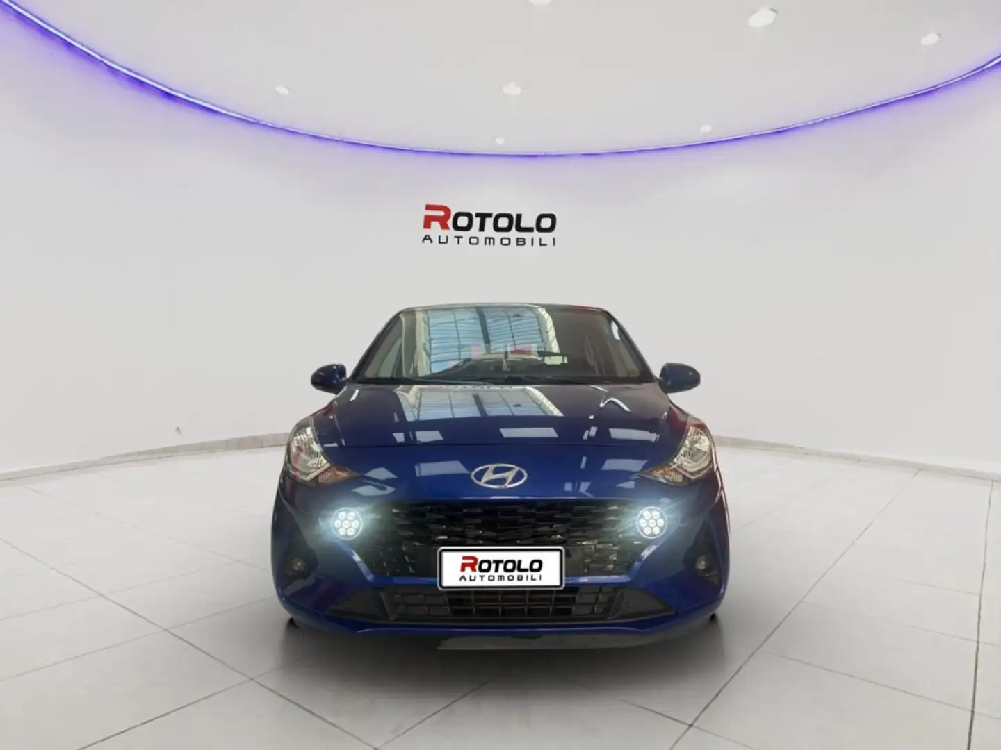 Hyundai i10 1.0 MPI Tech Azul - 1