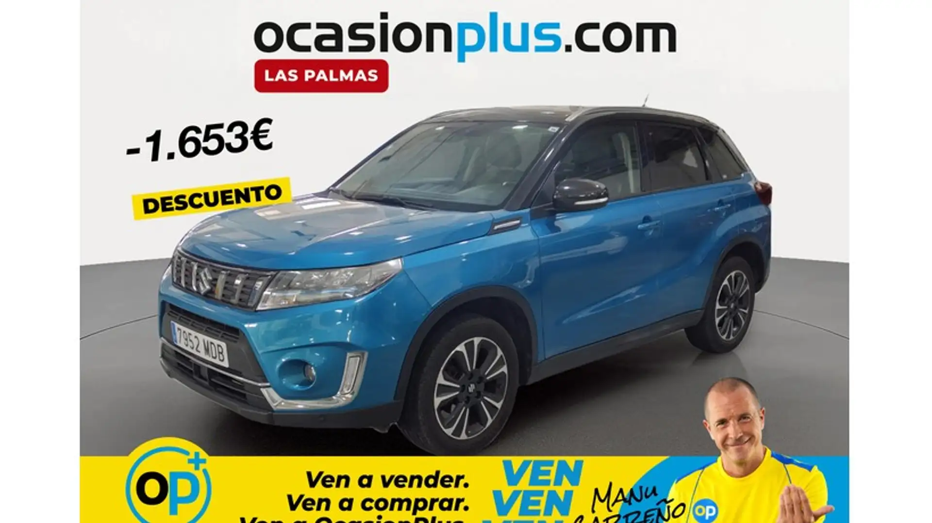 Suzuki Vitara 1.4T GLX Mild Hybrid Azul - 1