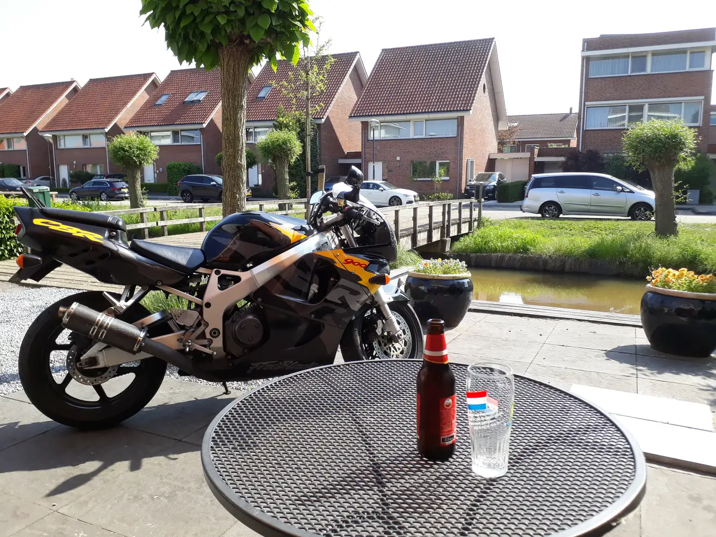 Honda CBR 900 Fireblade Zwart - 2