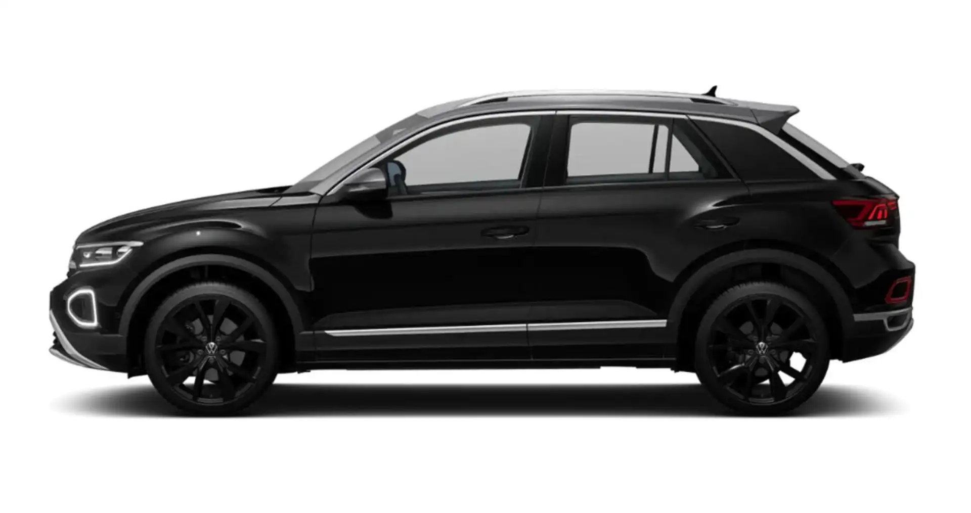 Volkswagen T-Roc Style 1.5 TSI DSG BlackP Matrix Nav IQ 19Z 110 ... Schwarz - 2