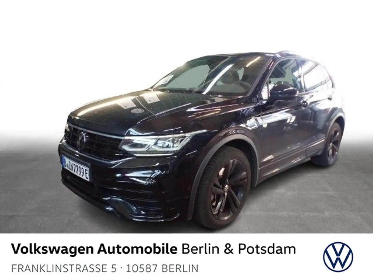 Volkswagen Tiguan 1.4 TSI eHybrid R-Line Pano AHK BlackStyl Schwarz - 1