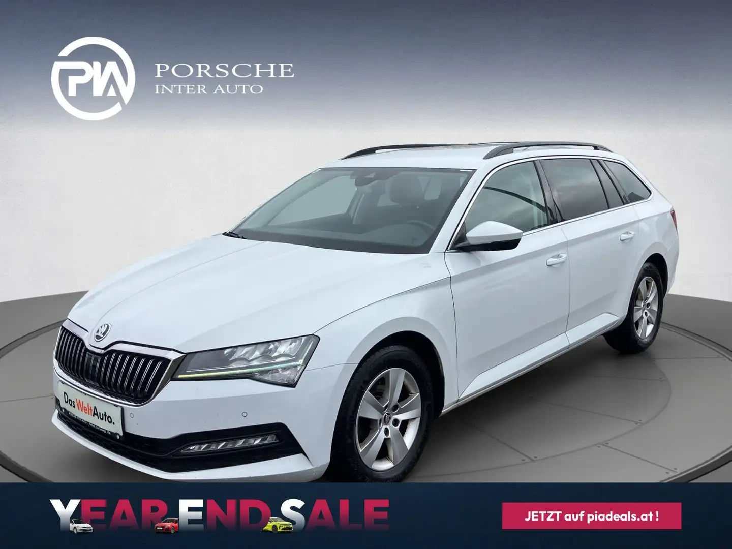 Skoda Superb Ambition TDI DSG Weiß - 1