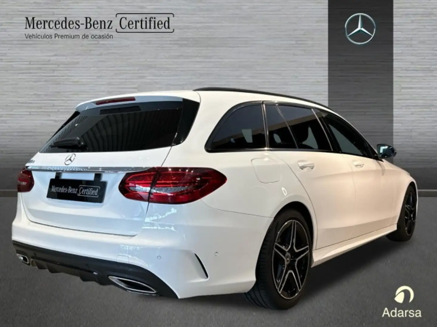 Mercedes-Benz C 220 Estate 220d 9G-Tronic Blanc - 2