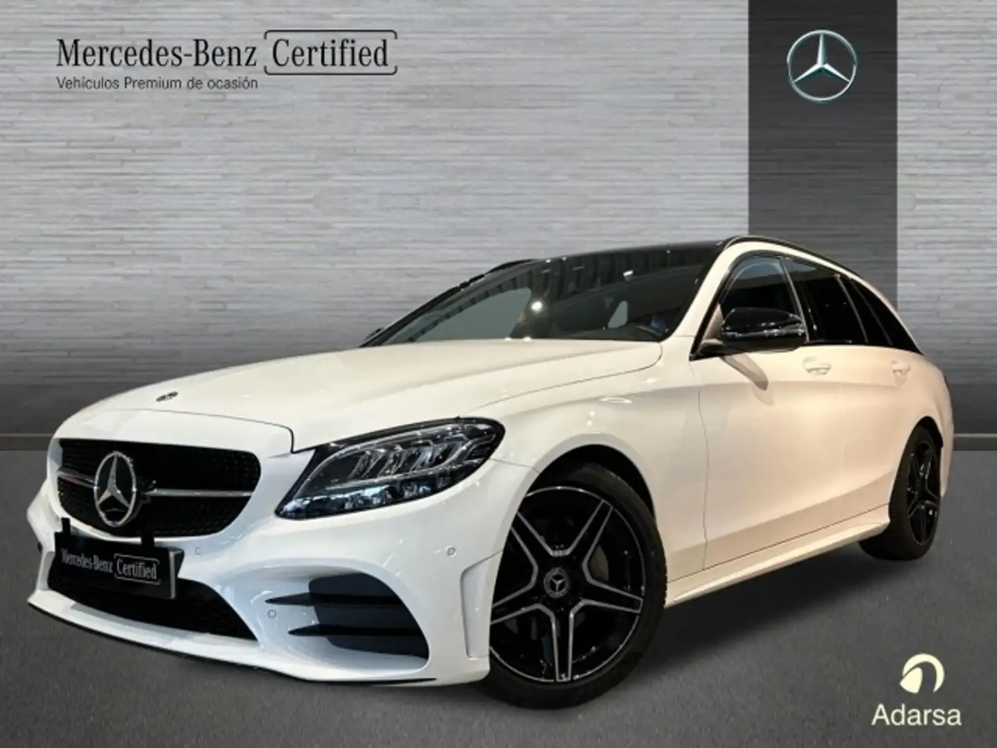 Mercedes-Benz C 220 Estate 220d 9G-Tronic Blanc - 1