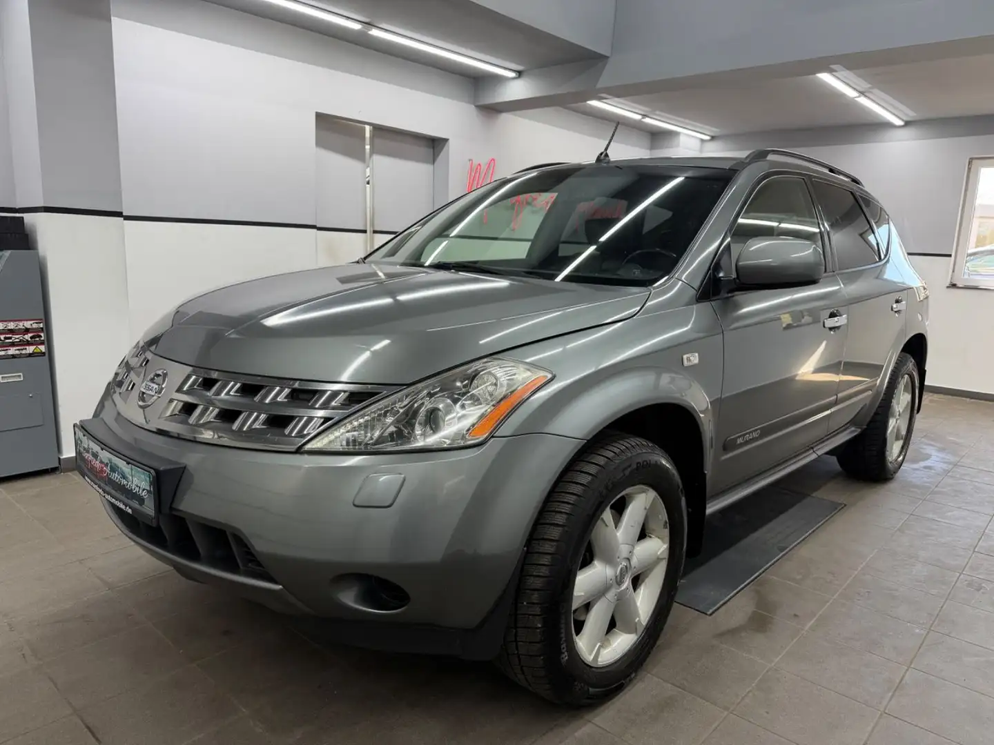 Nissan Murano 3,5 V6/LPG-GAS/Kam/Tüv-Neu/Glasd/Bose/AHK Gris - 1