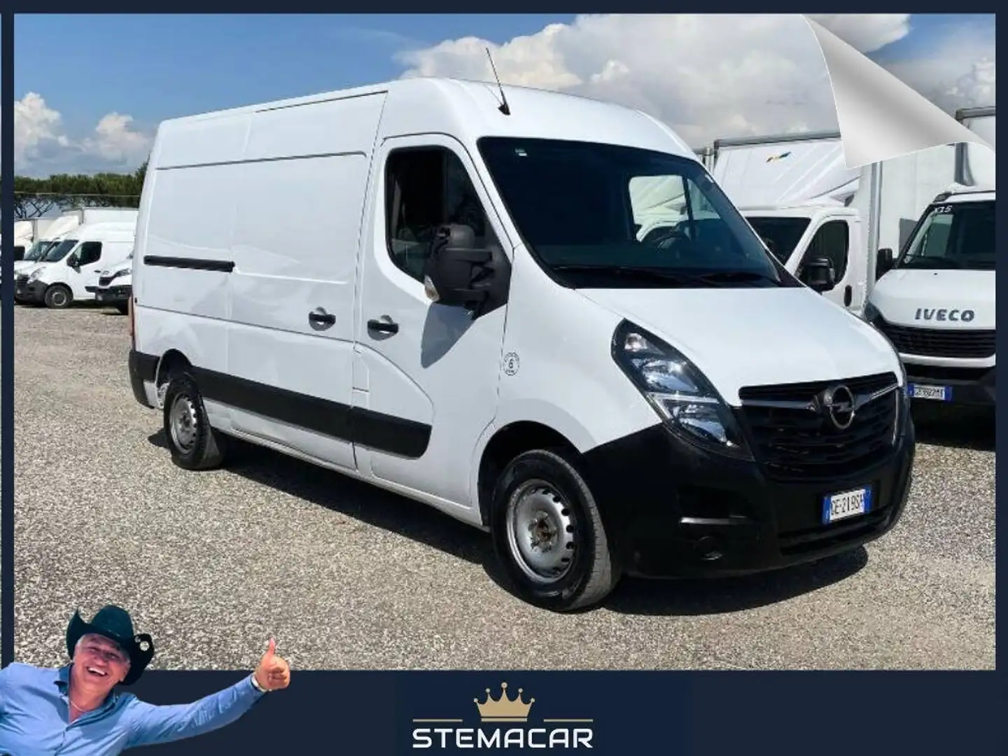 Opel Movano 35 2.3 turbo D 135cv L2H2 +iva Bianco - 1
