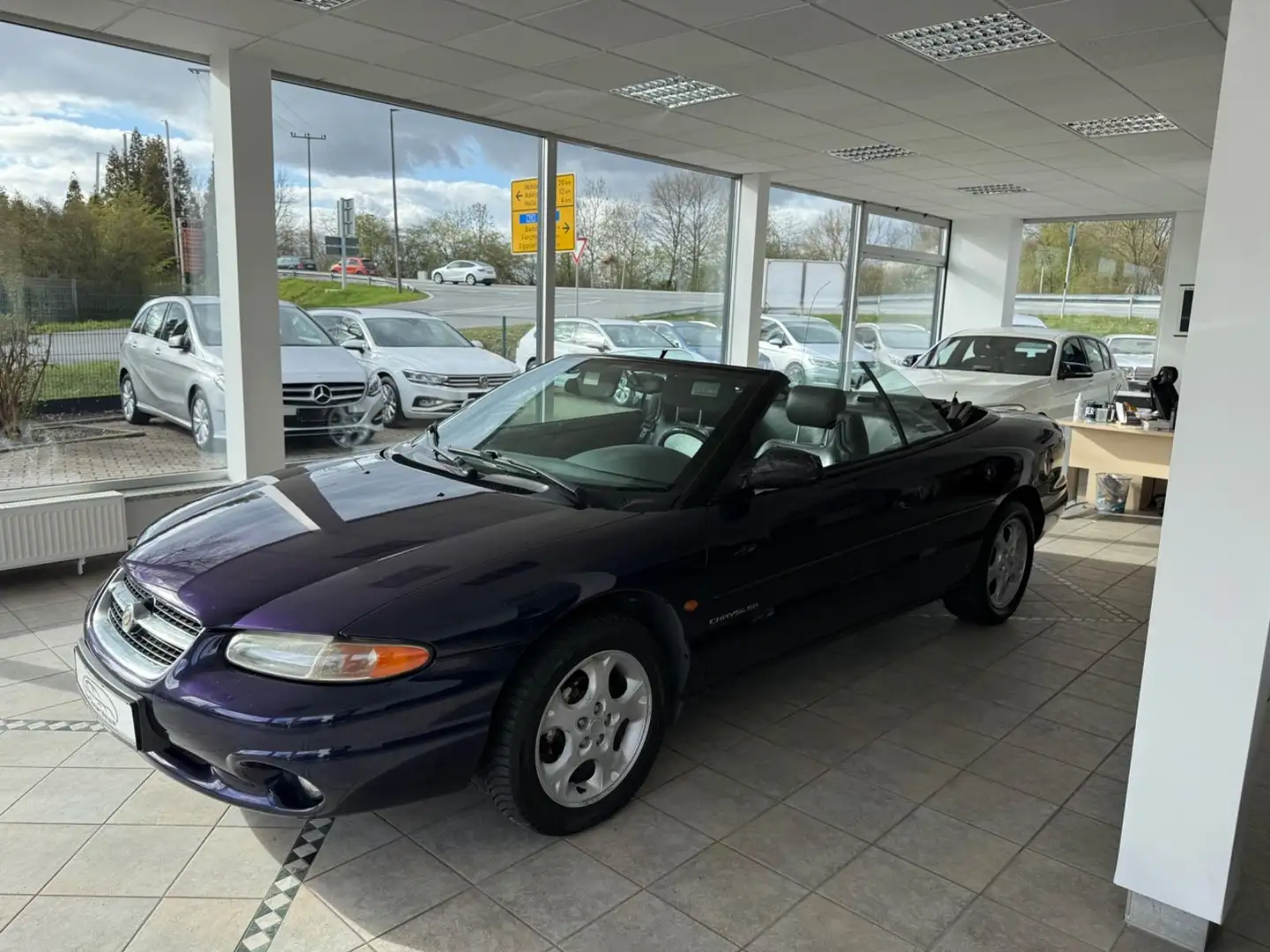 Chrysler Stratus 2.5 LX Cabrio Automatik KLIMA Azul - 1