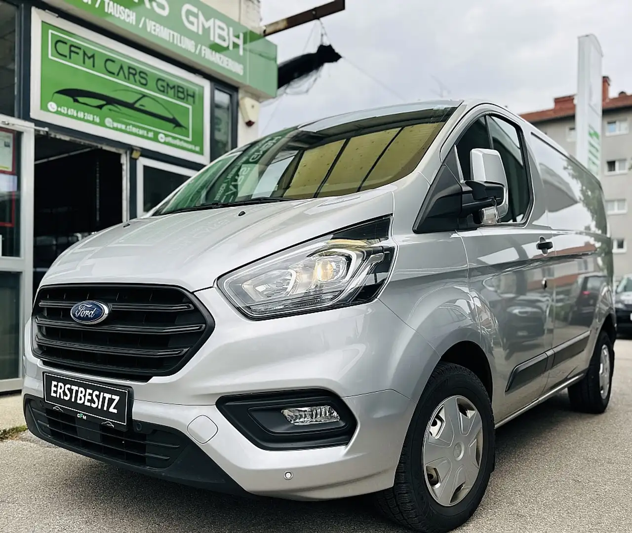 Ford Transit Custom Kasten 2,0 TDCi L1H1 300 Trend Silber - 1