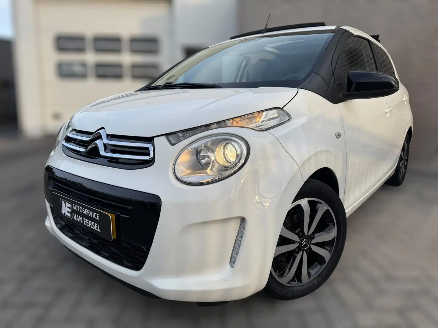 Citroen C1 1.0 e-VTi Airscape Shine CABRIOTOP / CAMERA / STOE Blanc - 1