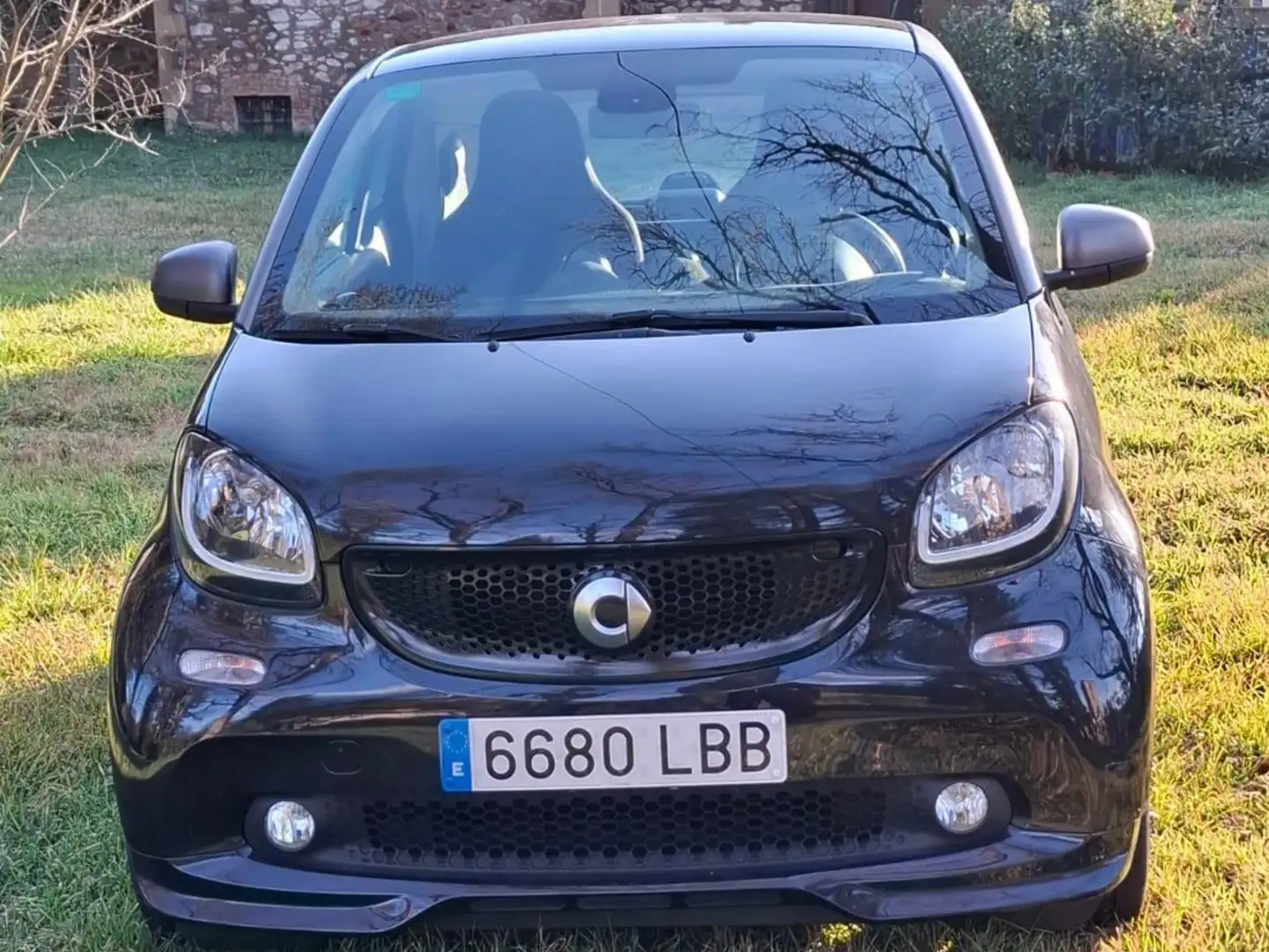 smart forTwo Fortwo Cabrio 66 Perfect Aut. Perfect Negro - 1