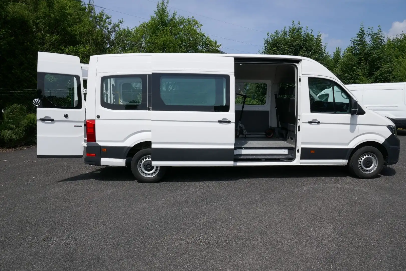Volkswagen Crafter Kasten 35 lang Hochdach 4MOTION *AHK*NAV Wit - 2