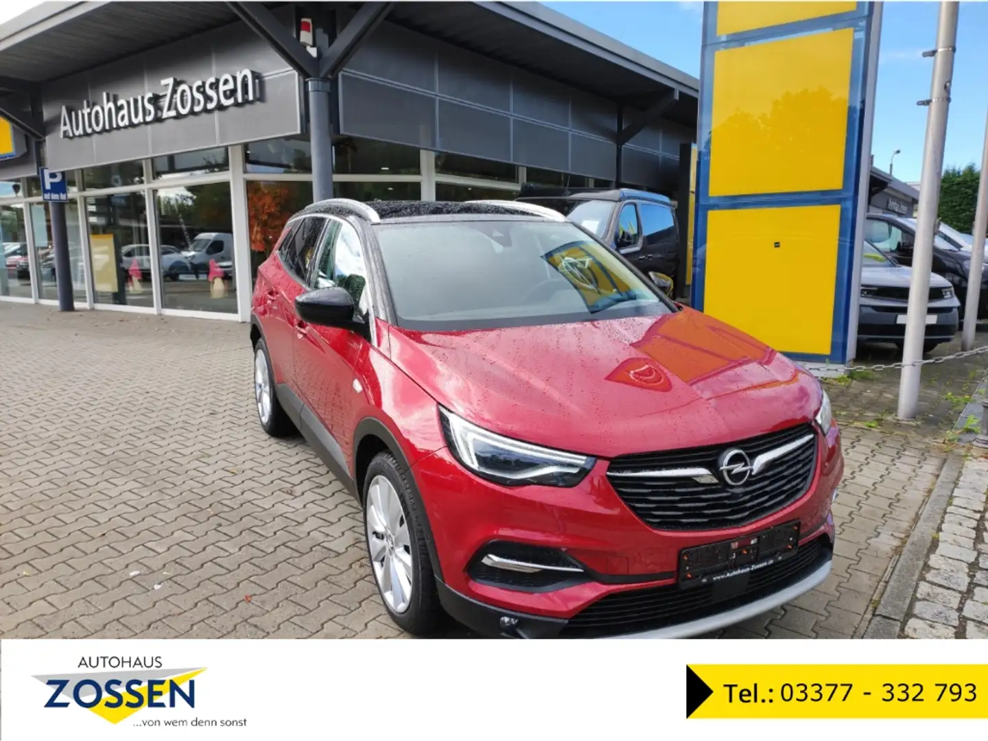 Opel Grandland Ultimate 1.6 Navi+360 Kamera+Kurvenl. Rouge - 1