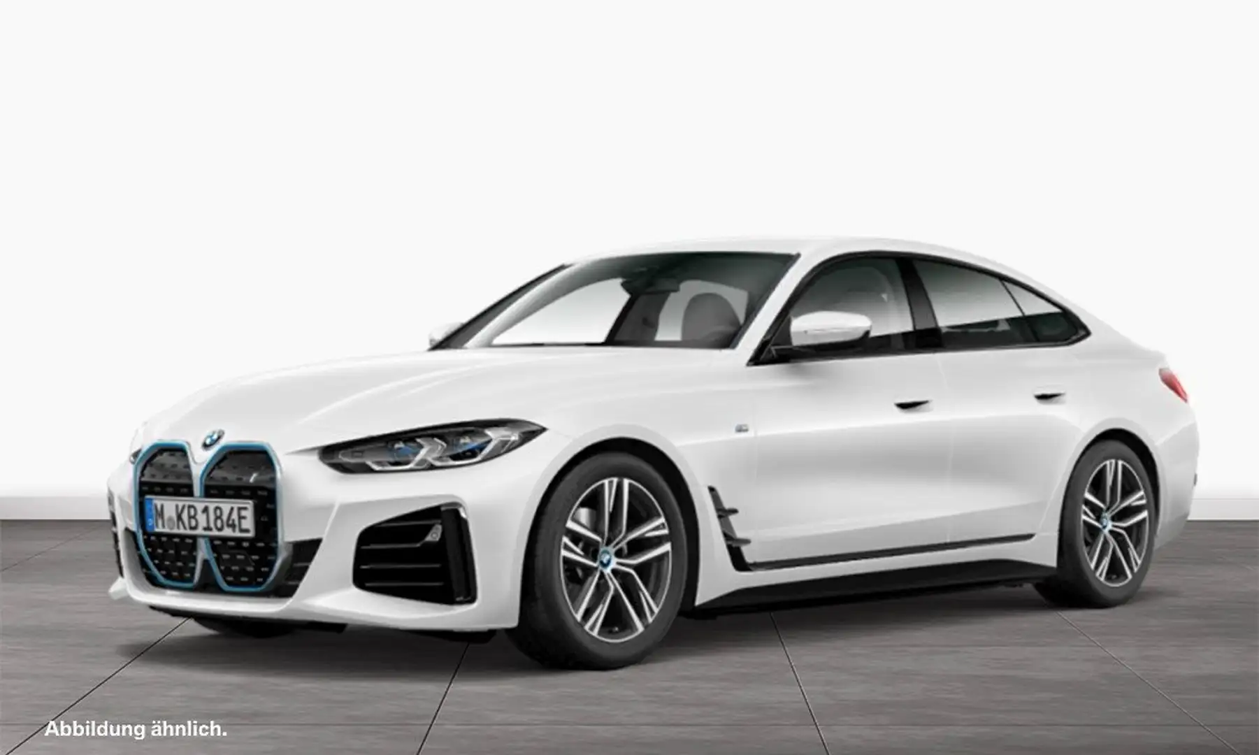 BMW i4 eDrive40 Gran Coupé M Sport HarmKar DrivAssProf AH Wit - 1