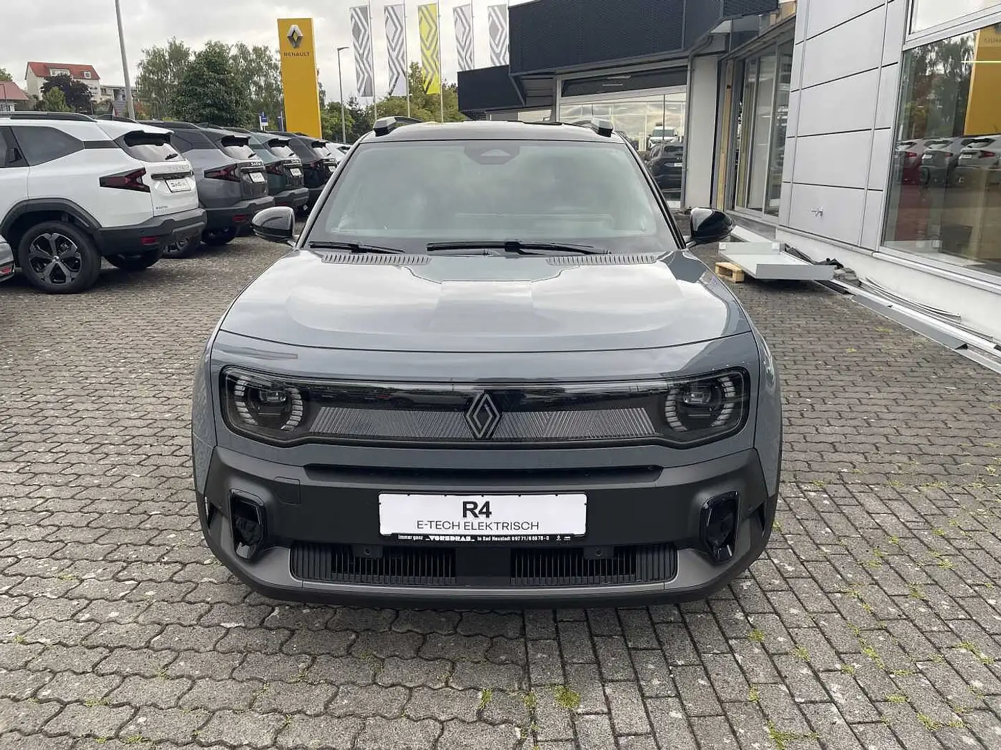 Renault R 4 4 E-Tech Iconic 150 SHZ PDC vo+hi+Kamera el. Heckk Szary - 2