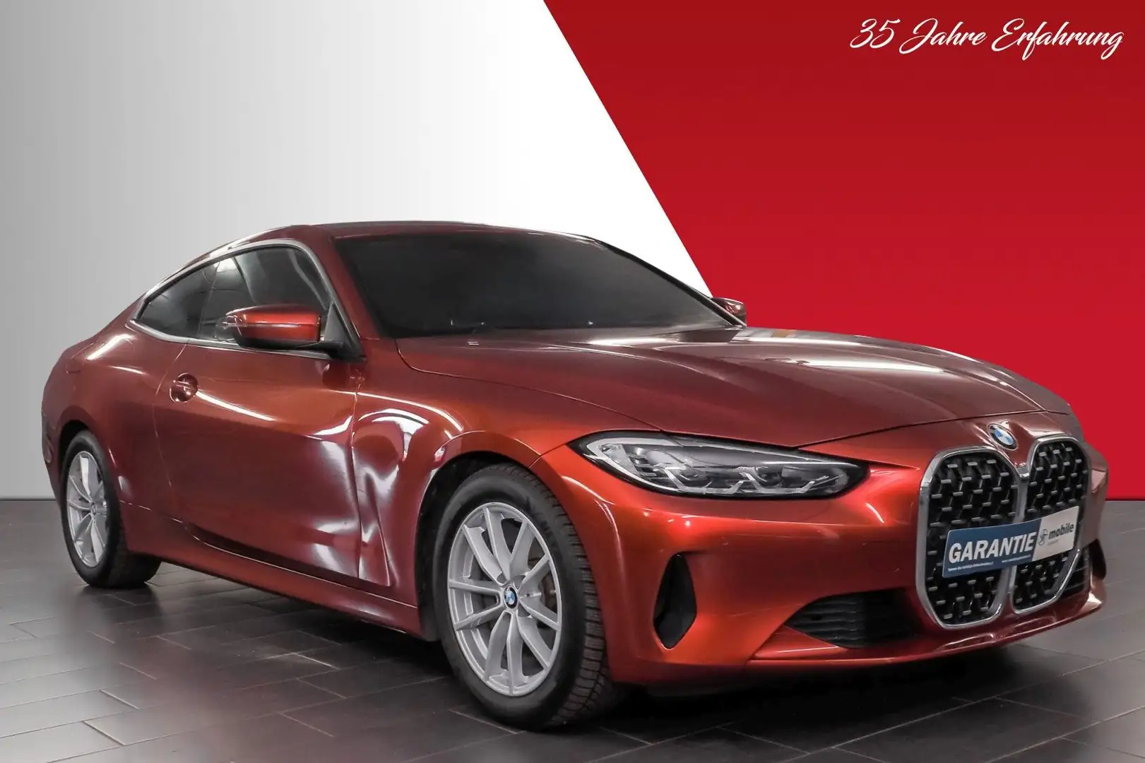 BMW 420 4 Coupe 420 d Orange - 2