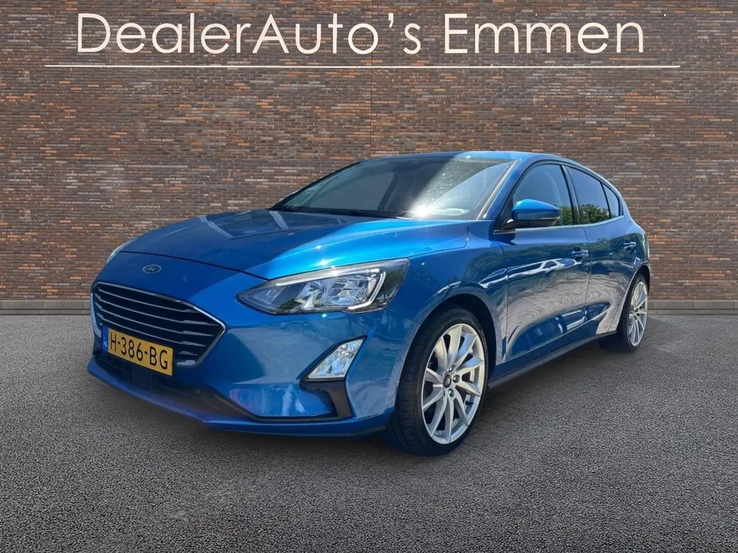Ford Focus 1.5 150PK ECC LMV NAVIGATIE SPORTSTOELEN CRUISE Blauw - 2
