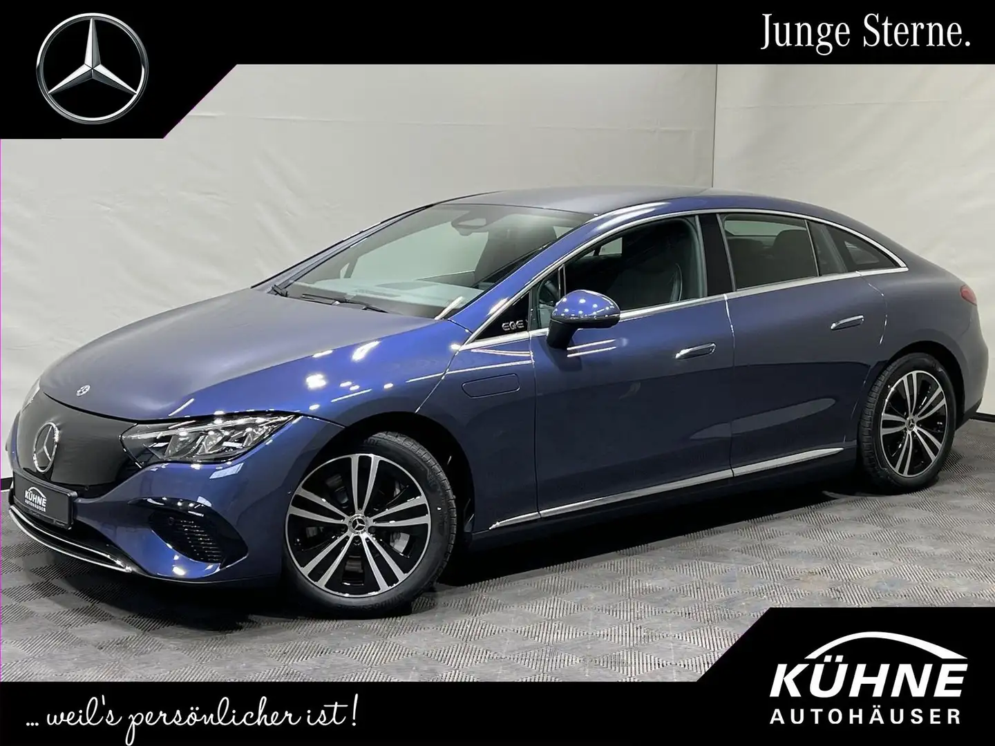 Mercedes-Benz EQE 300 Electric Art Advanced Memory+ServiceCare Blau - 1