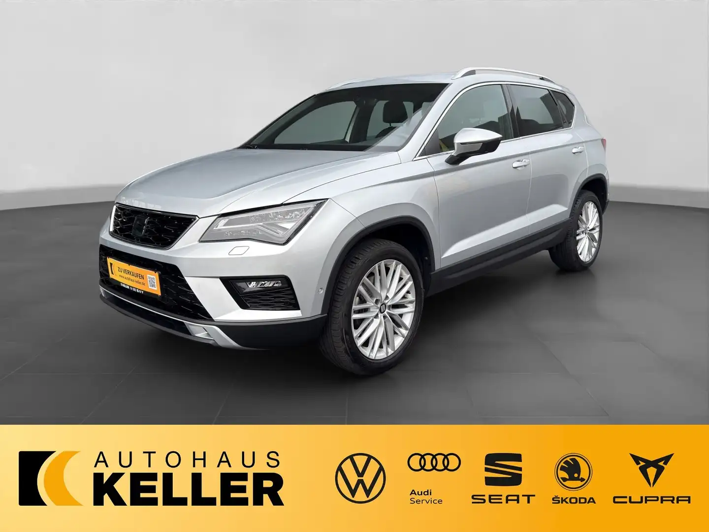 SEAT Ateca Ateca 1.4 TSI Xcellence Autom./Klima/LED/Sitzhzg. Silber - 2