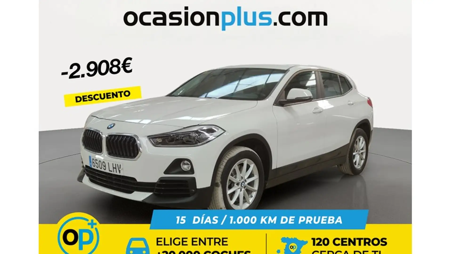 BMW X2 sDrive 20iA Blanc - 1
