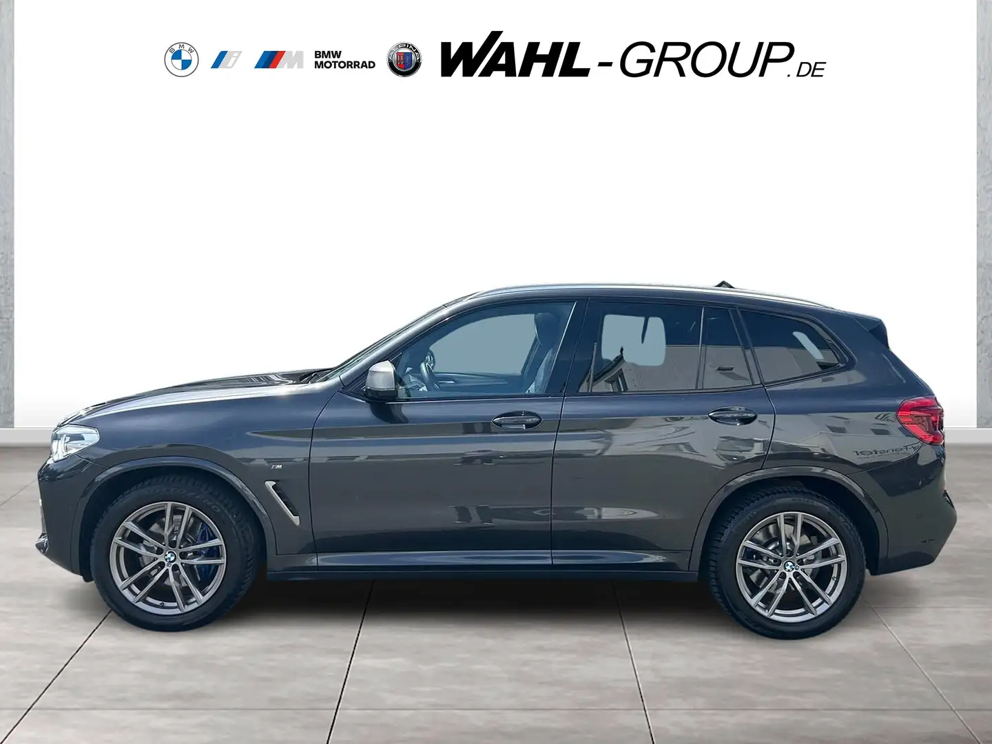 BMW X3 M 40d M Sport Standhzg Panorama AHK eSitze Grau - 2
