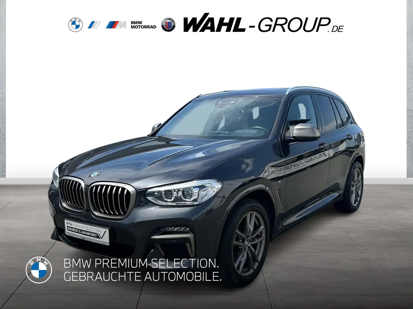 BMW X3 M 40d M Sport Standhzg Panorama AHK eSitze Grau - 1