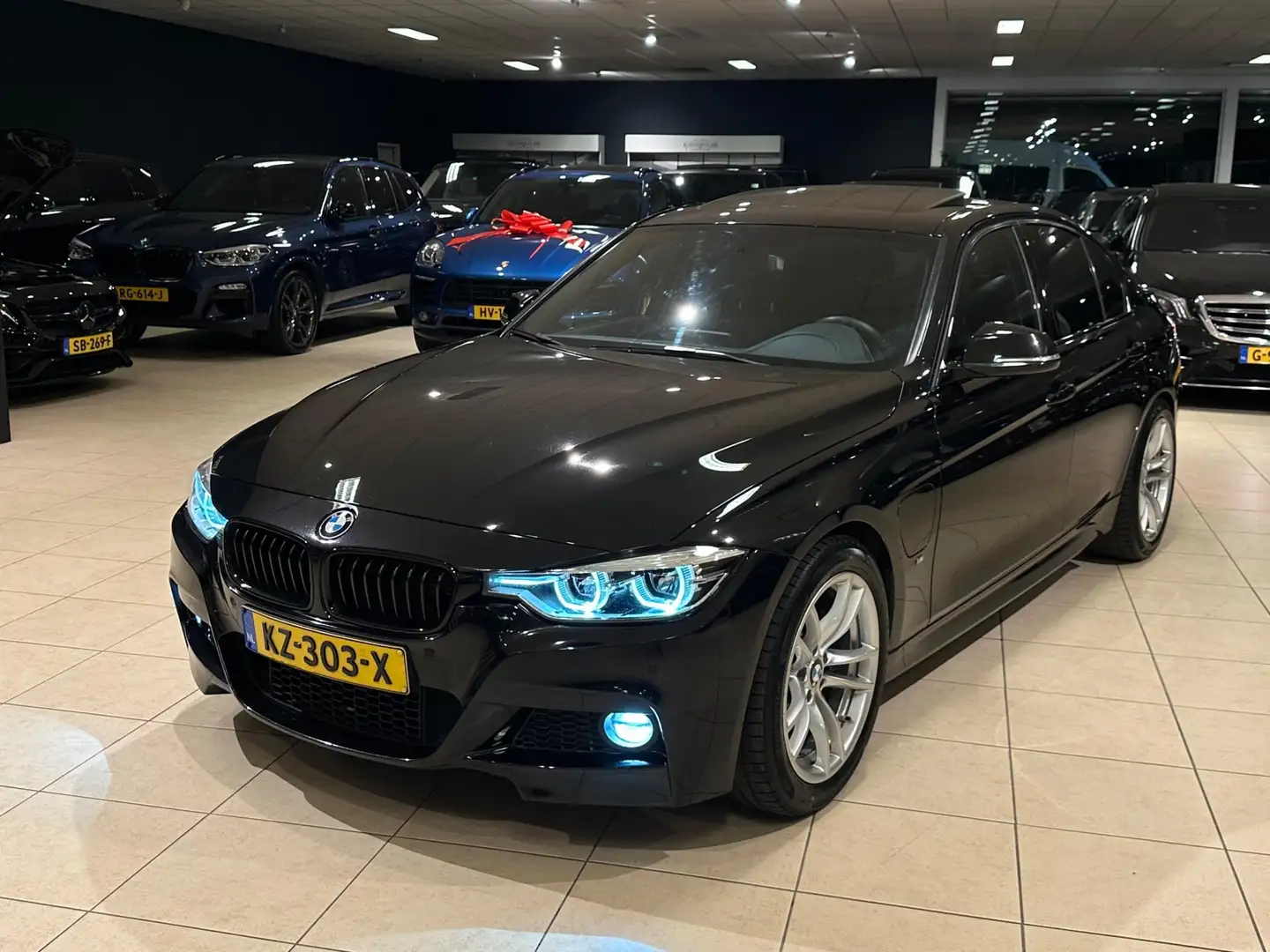 BMW 330 3-serie 330e|M-SPORT|BTW|LCI|INDIVIDUAL|KEYLESS|H& Nero - 2