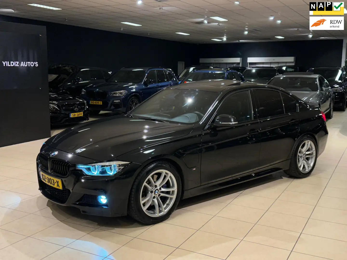 BMW 330 3-serie 330e|M-SPORT|BTW|LCI|INDIVIDUAL|KEYLESS|H& Nero - 1