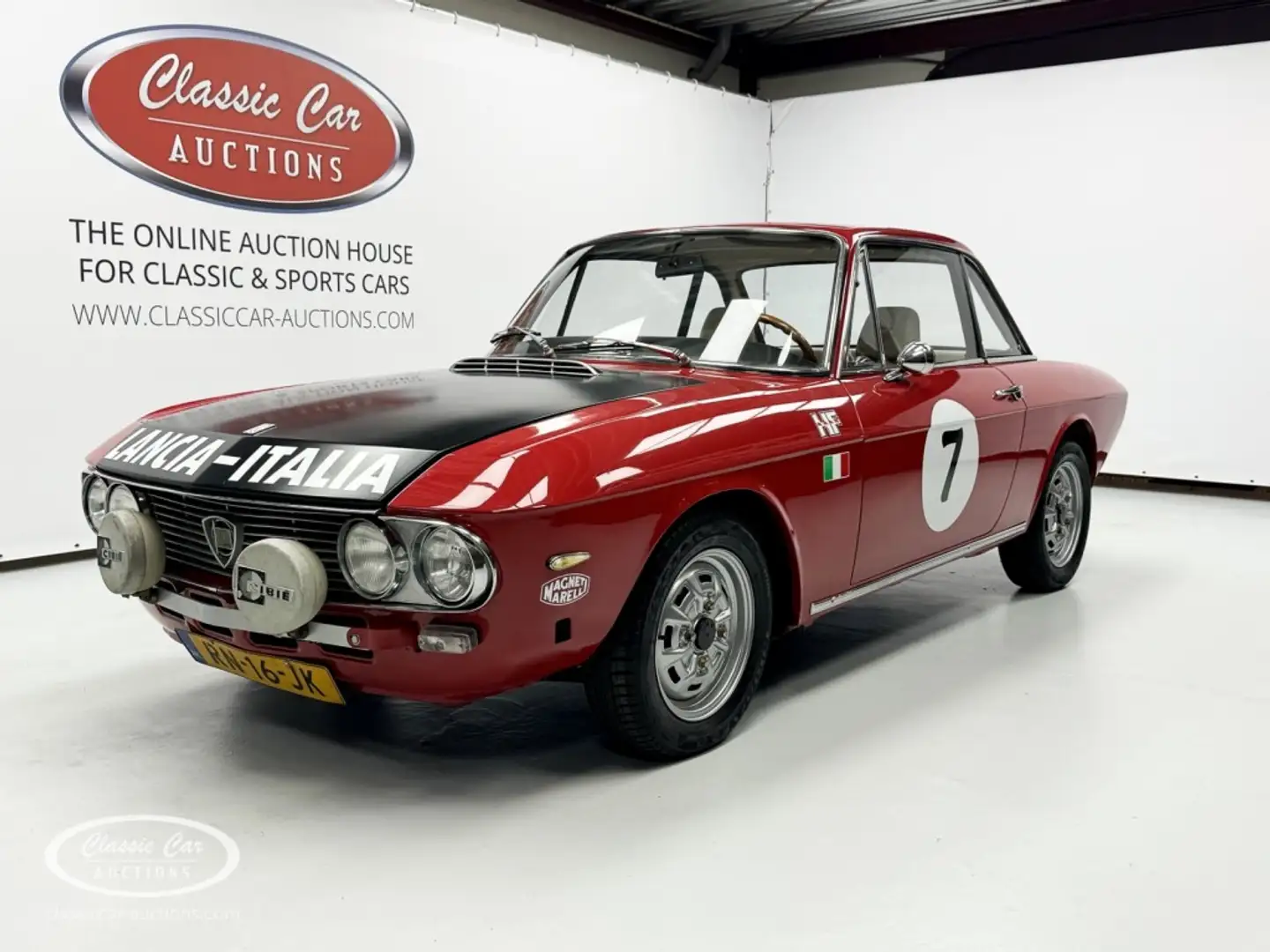 Lancia Fulvia Coupe Rallye 1.3S 2nd series - ONLINE AUCTION Rood - 1