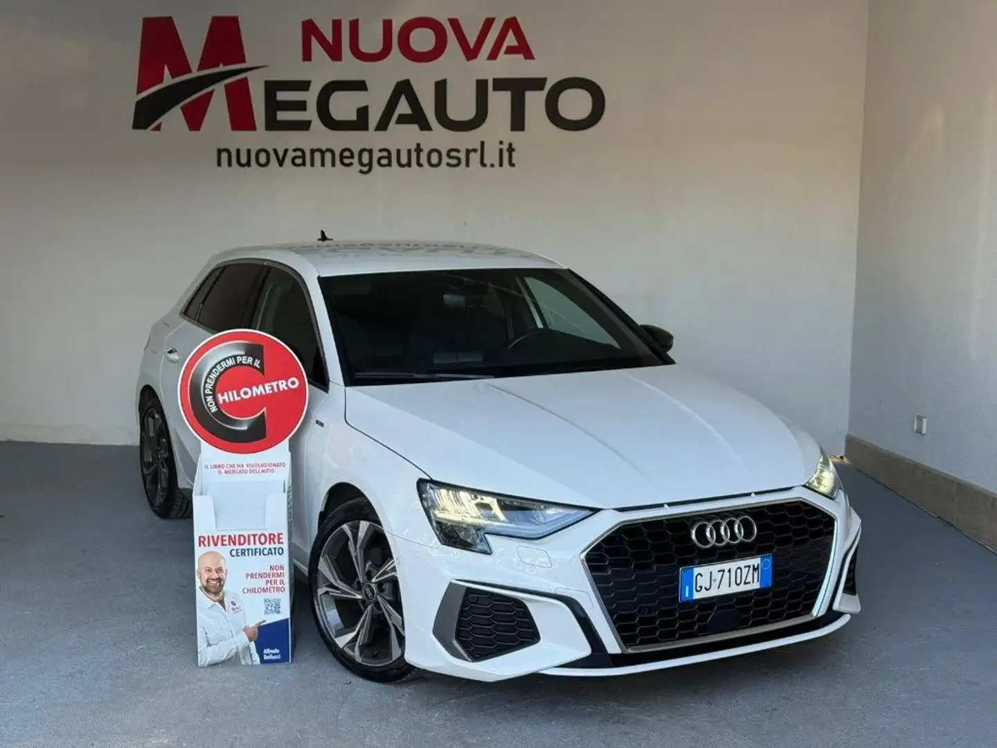 Audi A3 SPB 30 TDI S line edition Blanc - 1