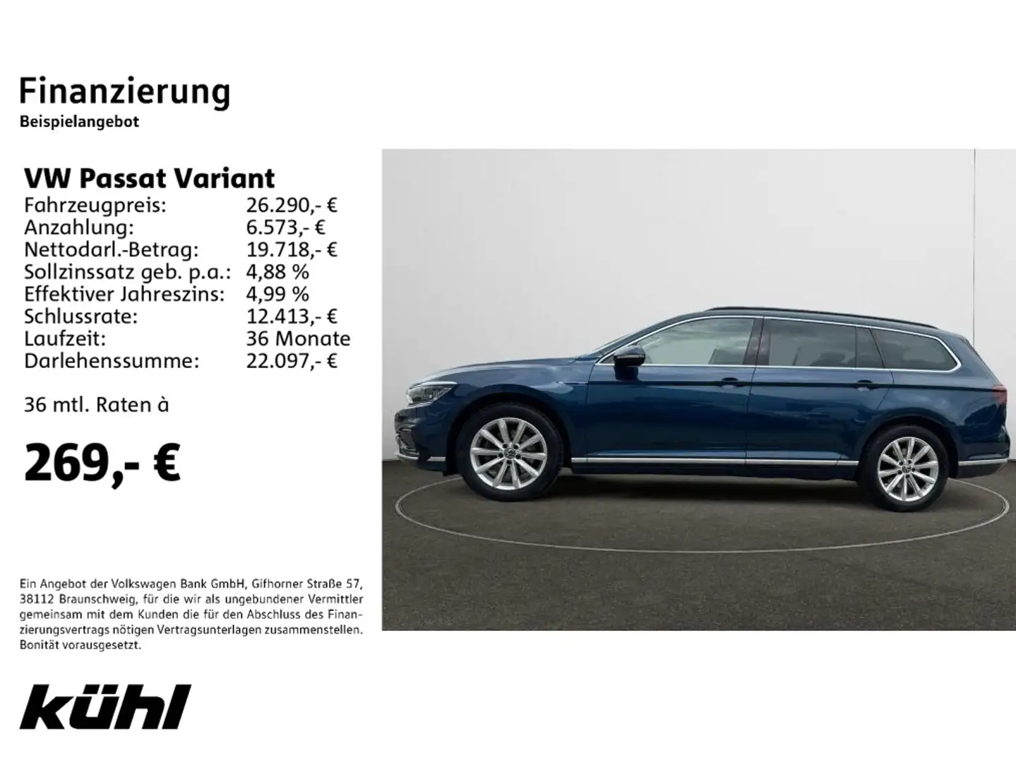 Volkswagen Passat Variant 1.4 TSI eHybrid GTE Navi,AHK,Pano Blau - 2
