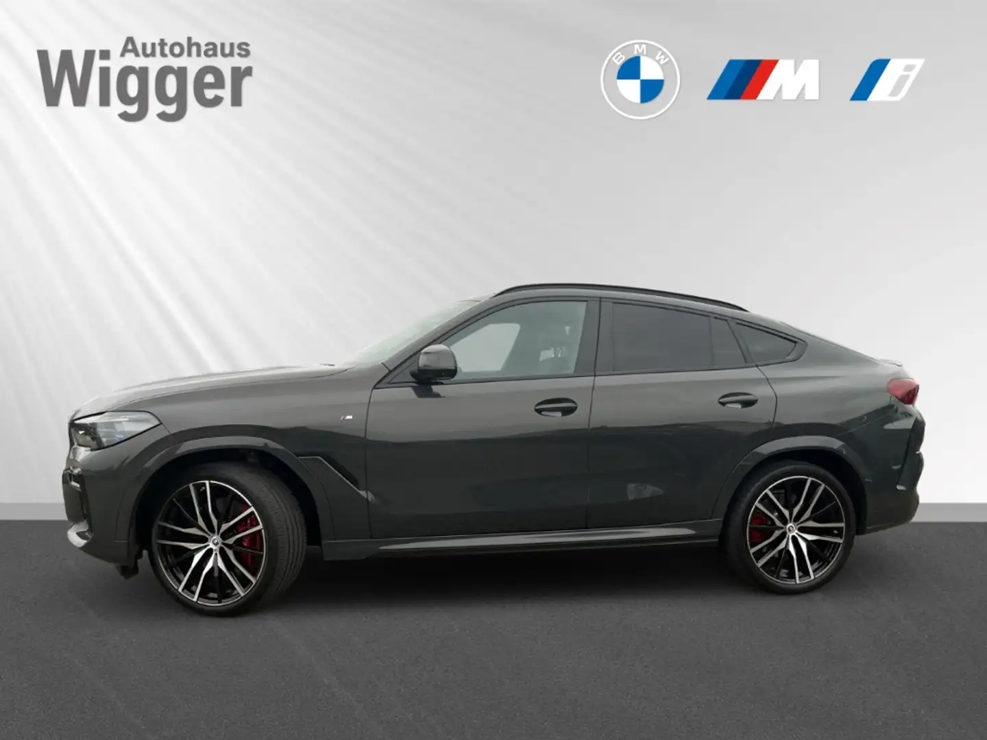 BMW X6 40d M Sport/Laserlicht/HUD/AD/StandHZG/AHK Grigio - 2