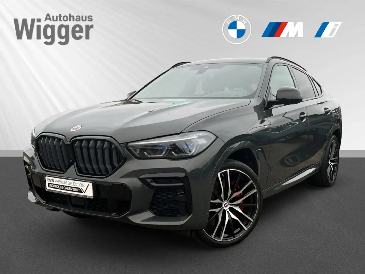 BMW X6 40d M Sport/Laserlicht/HUD/AD/StandHZG/AHK Grigio - 1