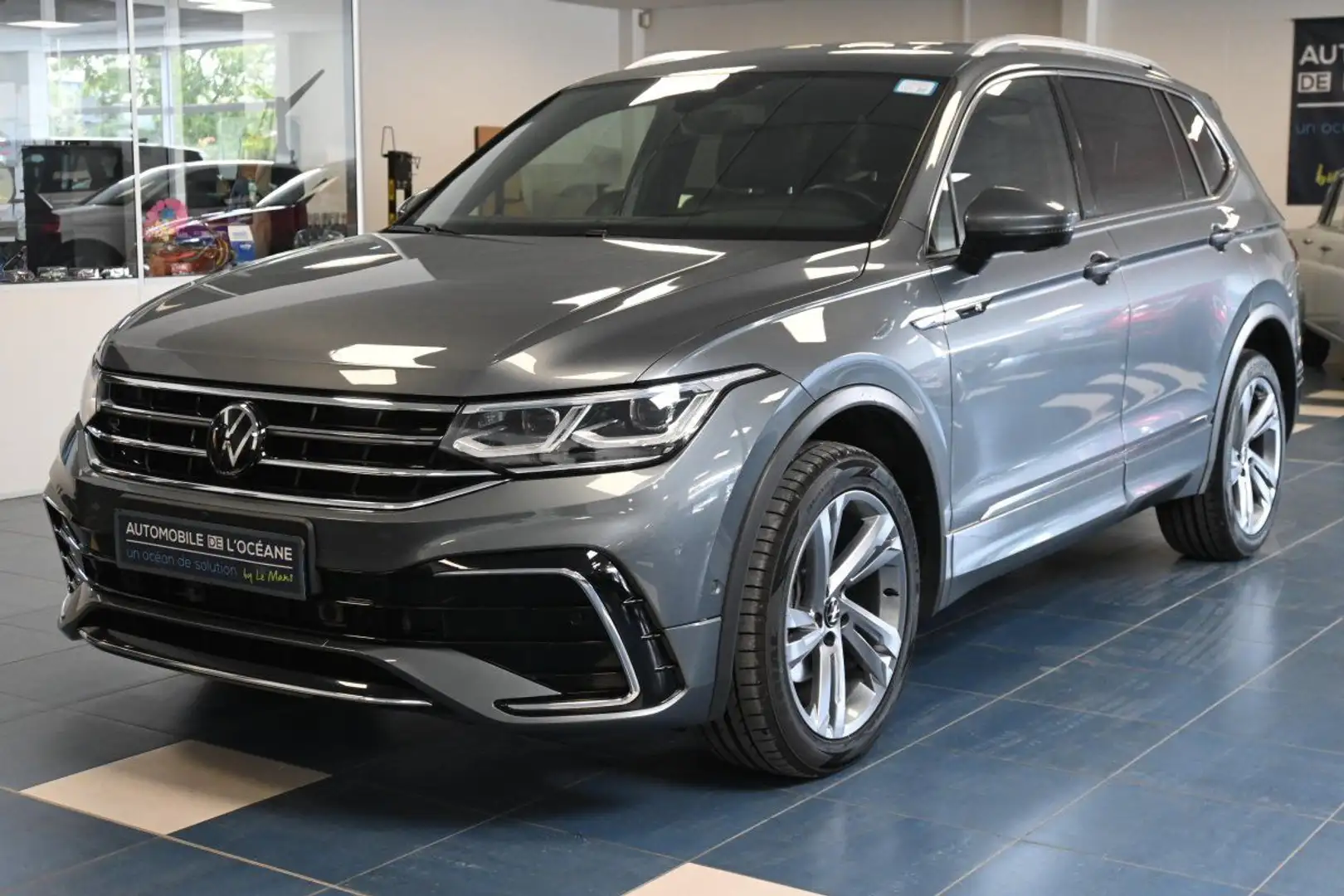 Volkswagen Tiguan ALLSPACE 2.0 TDI 150 DSG7 R-Line Gris - 1
