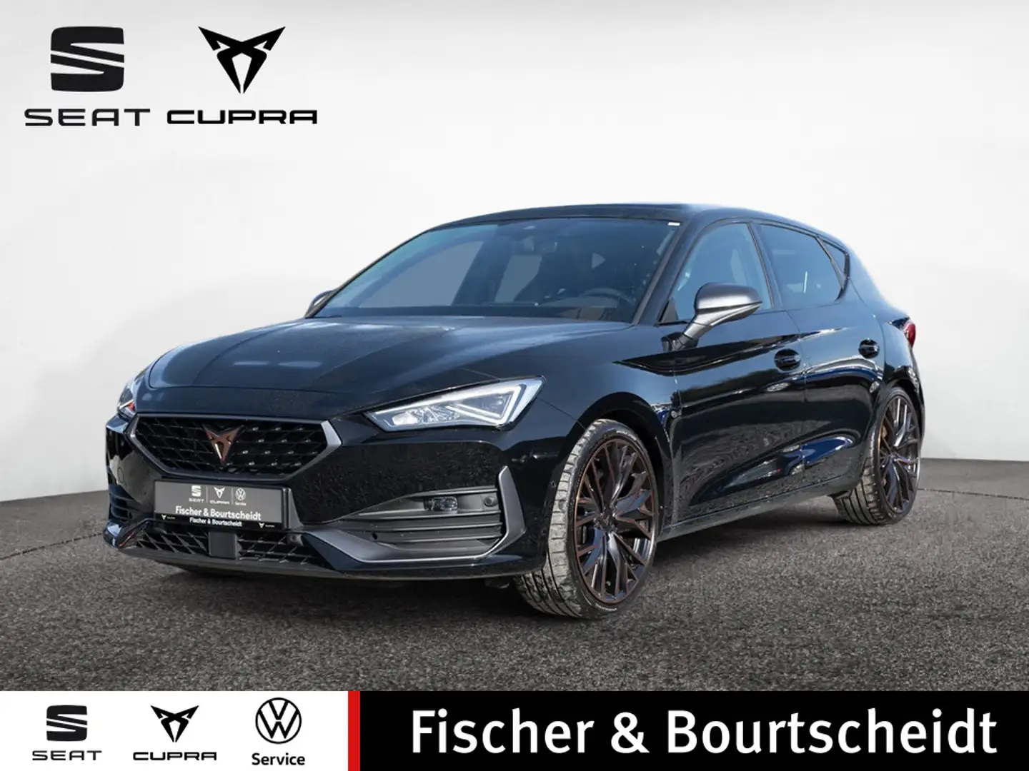 CUPRA Leon 2.0 TSI PDC SHZ KAMERA NAVI LED PANO Noir - 1